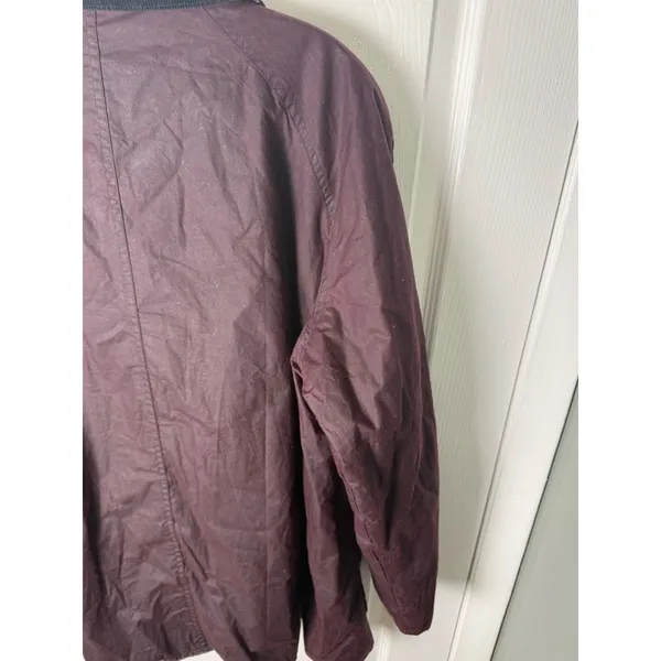 Barbour Violet Lightweight Waxed Cotton Jacket in 16 - Image 5
