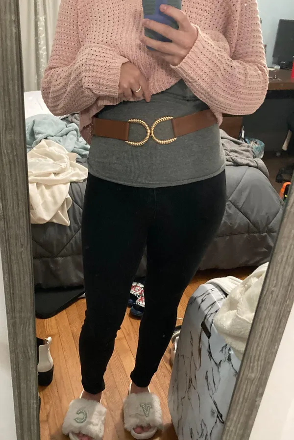 Brown Dress Belt - Image 2