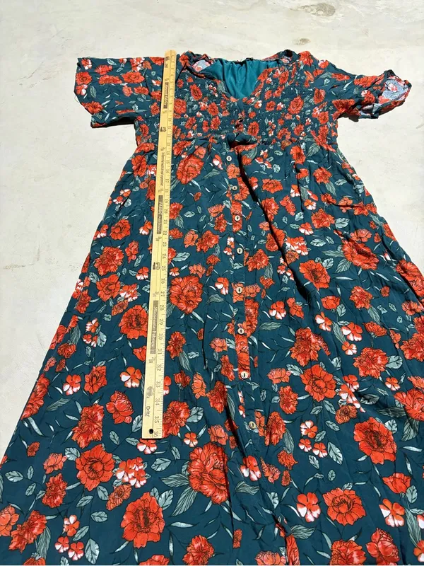 Baltic born botega midi Floral Midi Dress 1XL - Image 5