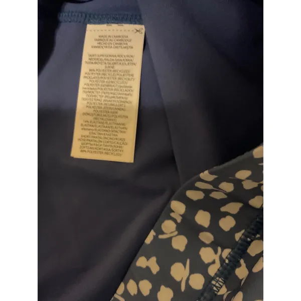 RLX Ralph Lauren Women's Golf Skort Skirt Navy White Floral Print Size M - Image 11