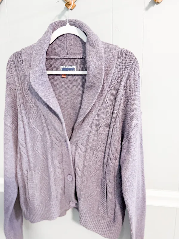 Anthropologie Pilcro Cable Knit Cardigan - Image 7