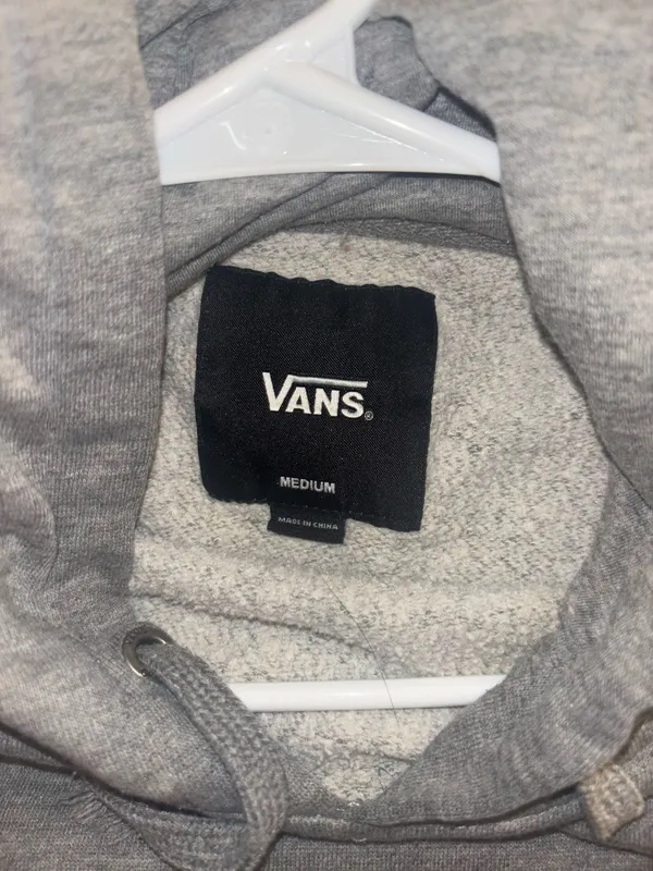 Vans Hoodie Grey - Image 6