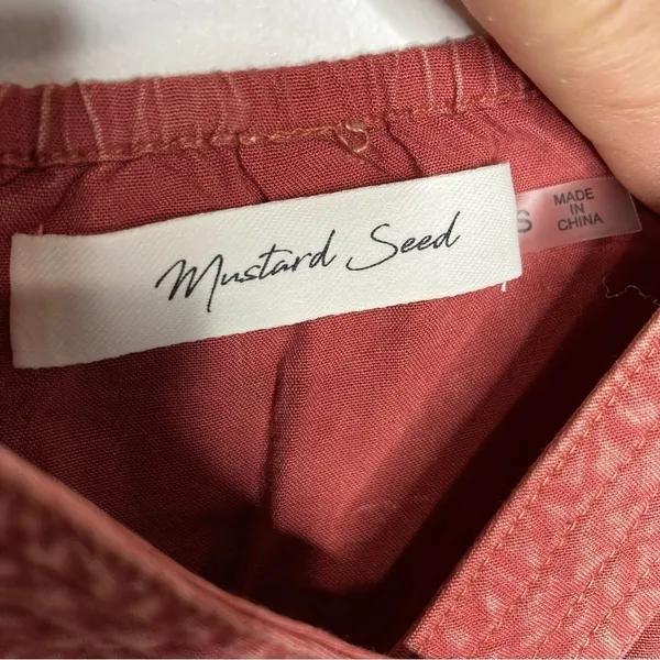 Mustard seed romper size‎ small - Image 3