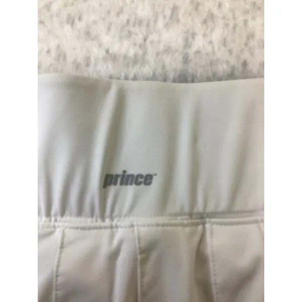 Prince Womens Tennis Match‎ Pleated Skort White XL WPT17223 Wicking Activewear - Image 6
