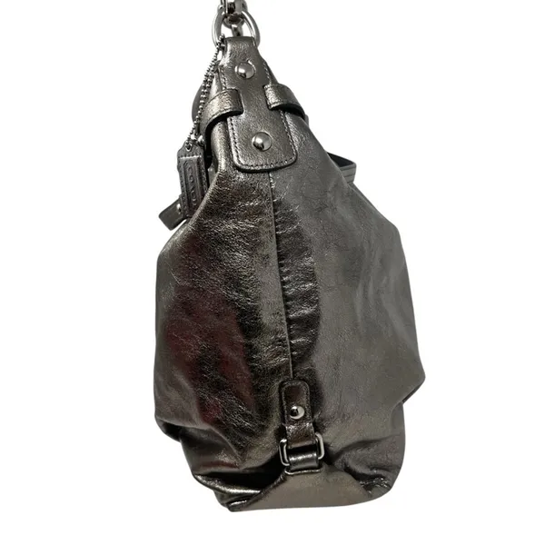 Coach Brooke Metallic Hobo Shoulder Bag - Image 7