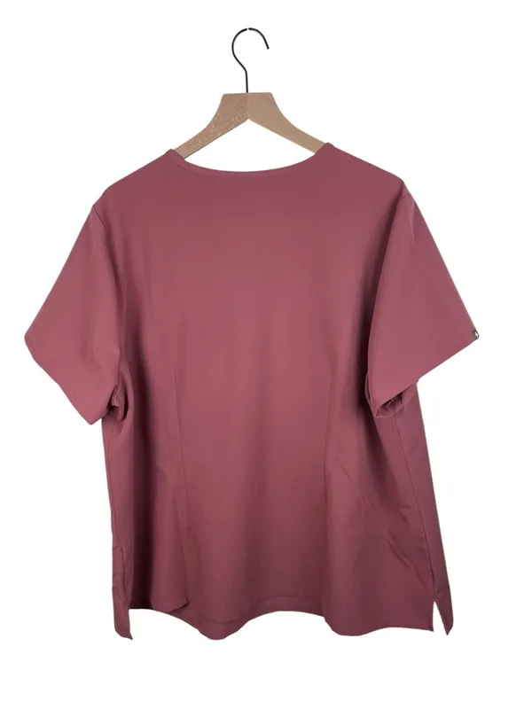 Figs Catarina One Pocket Scrub Top Women's Size 4XL Mauve Pink Nursing Medical - Image 2