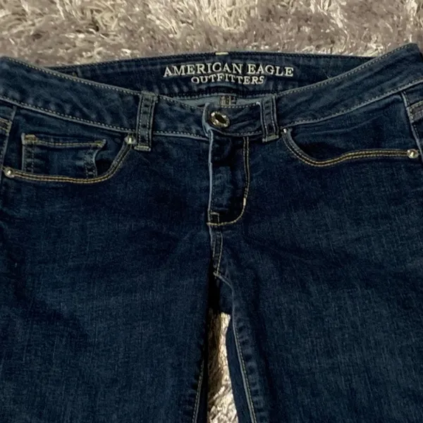 American Eagle Dark Wash Skinny Jeans 2 - Image 2