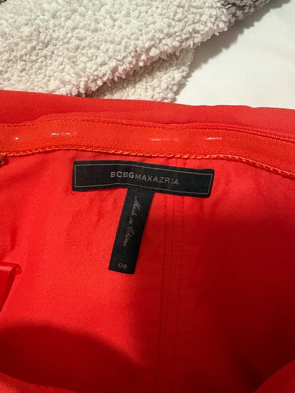 BCBGMAXAZRIA Romper orange - Image 3