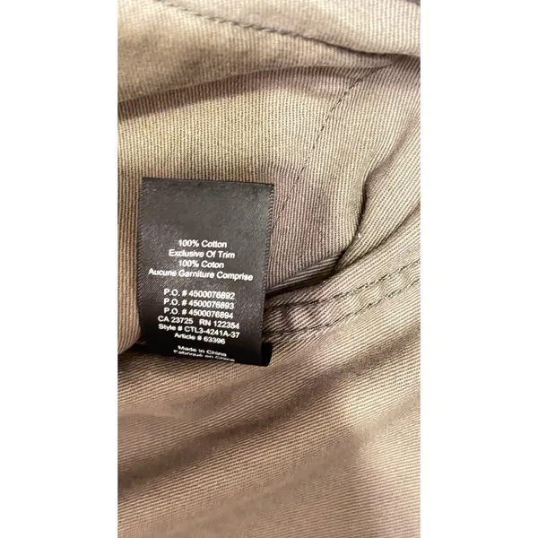 Aritzia TNA Minerva Army green Camo canvas utility jacket military fit coat XXS - Image 8