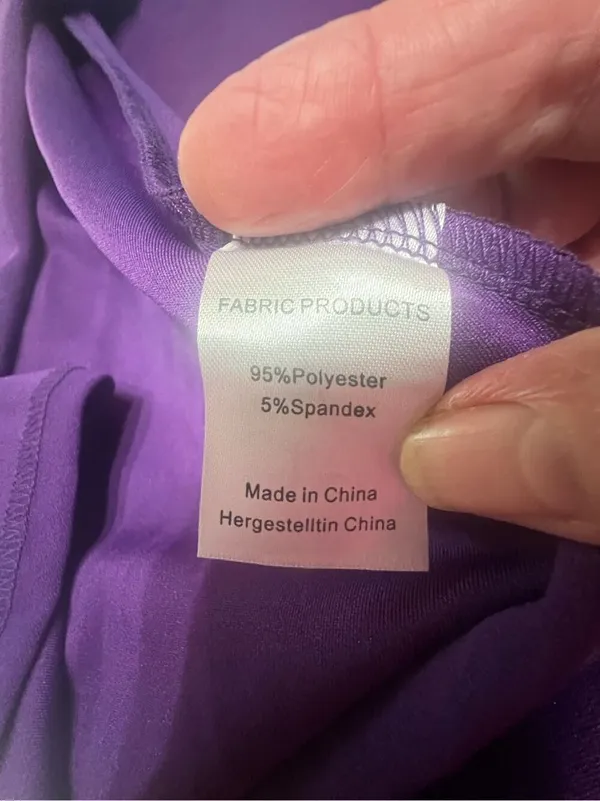 Mushare Purple Maxi One shoulder Dress Sz S NWT - Image 5
