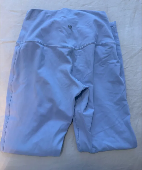 Lululemon Light Blue Double-Lined Align Leggings 25” - Image 2