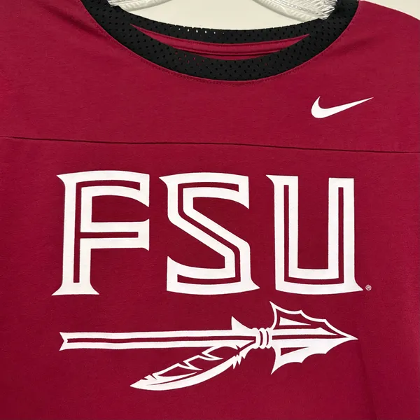 Nike FSU Football Jersey Style Tee - Image 4