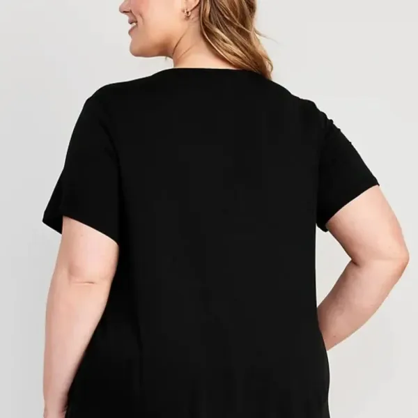 Old Navy Luxe Crew-Neck T-Shirt for Women Medium‎ - Image 6