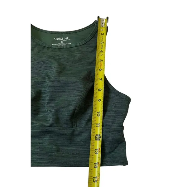 Adore Me Green Hi-Rise Sporty Cycling Set Women Size Small | 22-20 - Image 5