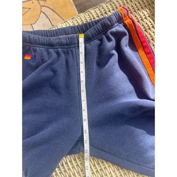 Aviator Nation 5 Stripe Sweatpants Large Unisex athleisure‎ layered maximalist - Image 9