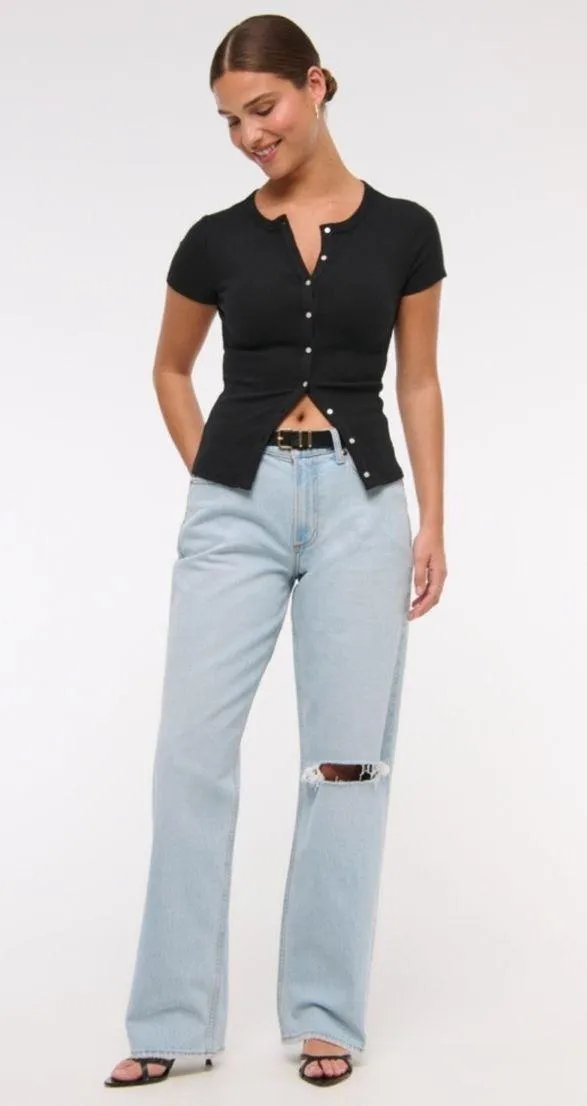 Abercrombie Low-Rise Baggy Jeans - Image 2
