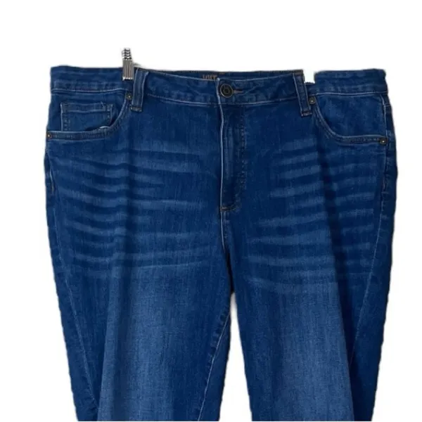 Kut from the Kloth Carrie Boyfriend Jeans Medium Wash Mid Rise Women’s Size 18W - Image 5