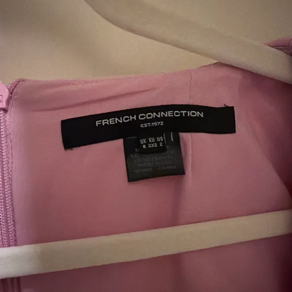 Hemline French Connection Pink Dress - Image 3
