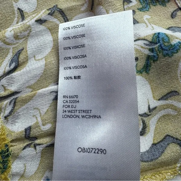 Anthropologie Maeve Janie Peasant‎ Rabbit Blouse Size 2 - Image 10