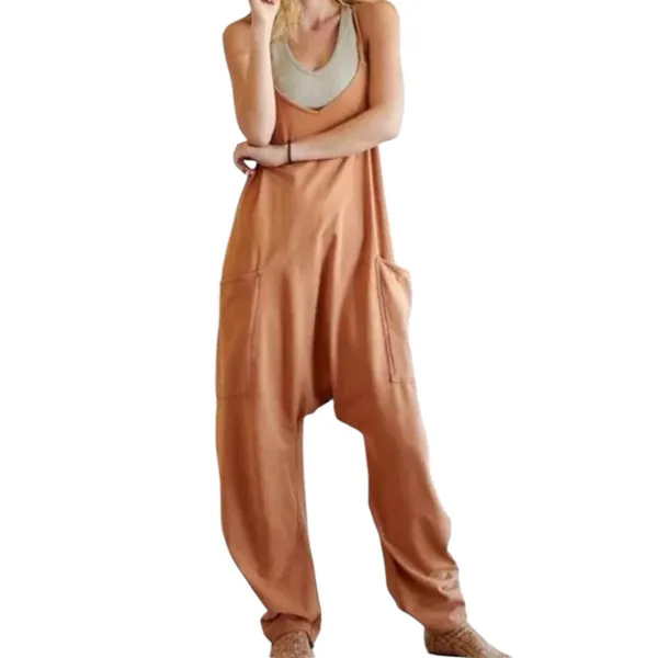 Free People FP Movement Hot Shot One Piece Romper Jumpsuit Toasted Coconut Sz XS - Image 3