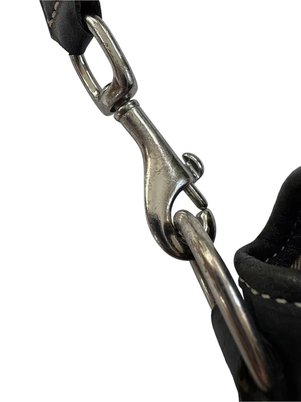 Vintage Coach Black Leather Soho Duffle Flap Crossbody Bag 9480 Y2K - Image 12