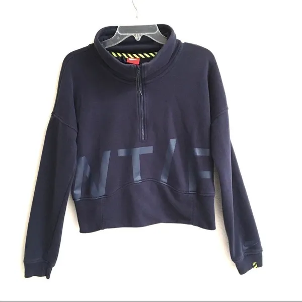 Nike womens track & field funnel neck sweatshirt S‎ - Image 3