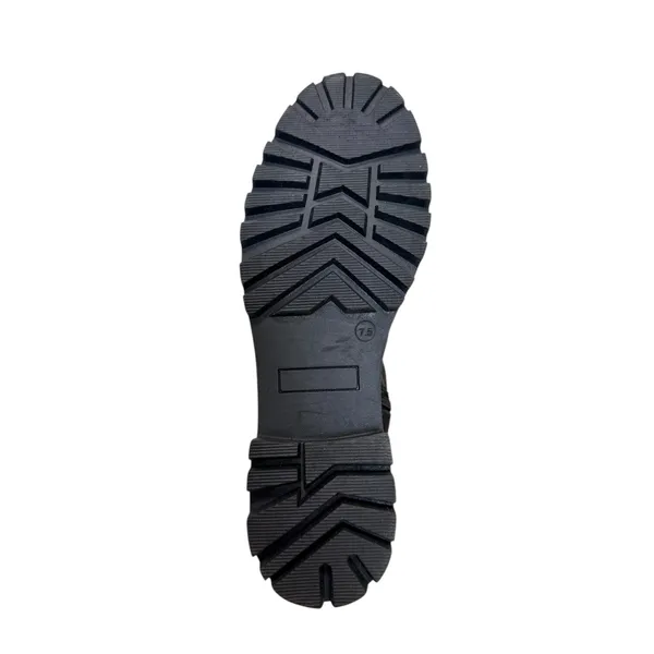 Seychelles View from up here‎ Black Over the knee Platform Boots Goth Grunge 7.5 - Image 6