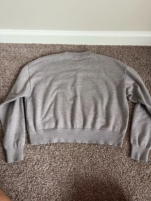 Teddy Bear Cropped Sweater Women’s - Image 3