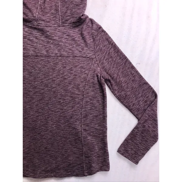 Carhartt Womens Slightly Fitted Cowl Neck Hoodie‎ Purple Heather 102481 Size M - Image 11
