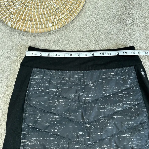 Smartwool Women’s Merino Wool Insulated Quilted Pull On Mink Skirt in Black S - Image 9
