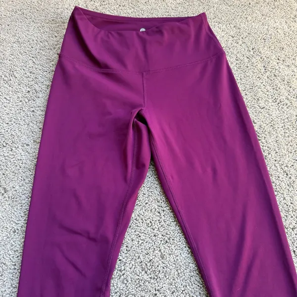 90 Degree By Reflex Purple Leggings Size Medium - Image 5