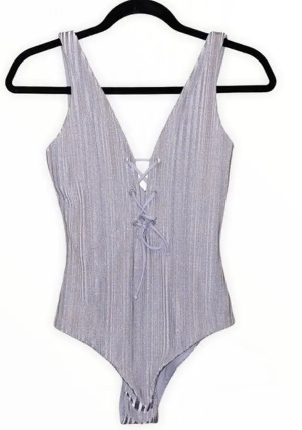 One Piece 🆕 NWT Revolve Tavik | Roan Lace Swimsuit | Lilac Purple - Image 3