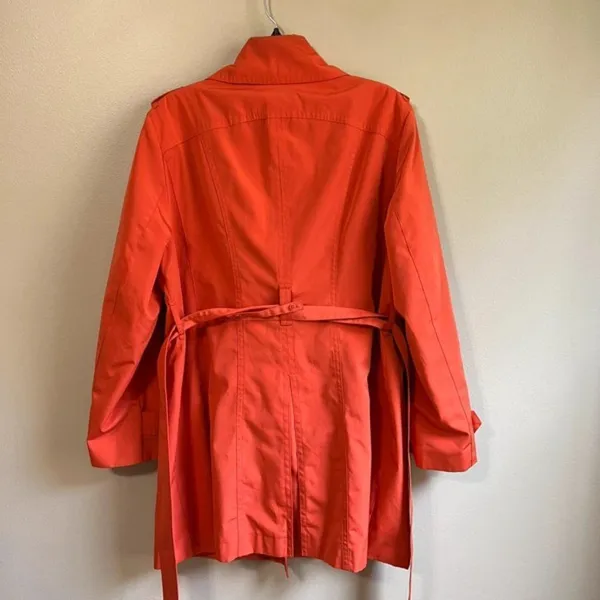 London Fog XL orange coat‎ - Image 5