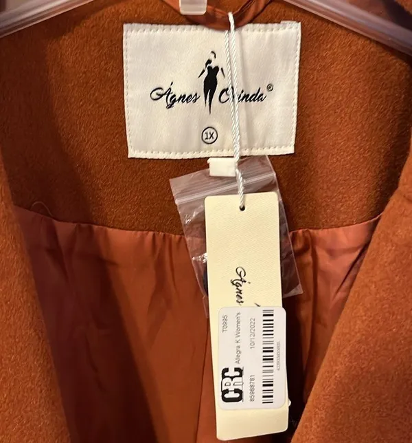 Agnes Orinda NWT  Coat - Image 10
