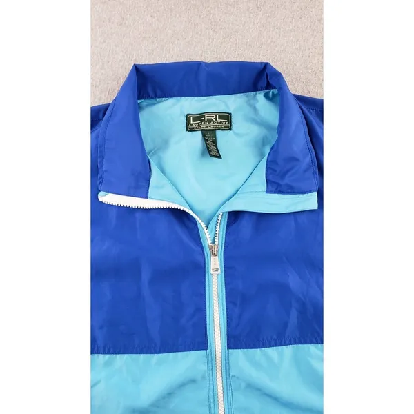 Ralph Lauren Vest Womens Sz Large‎ Active LRL Golf Full Zip Windbreaker Jacket - Image 6