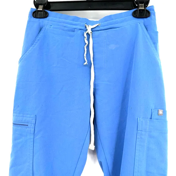 Figs size XXS technical collection blue scrub pants style TW2000R tie‎ waist - Image 3
