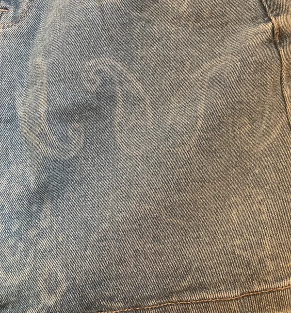 Kensie Paisley Jean Skirt - Image 3