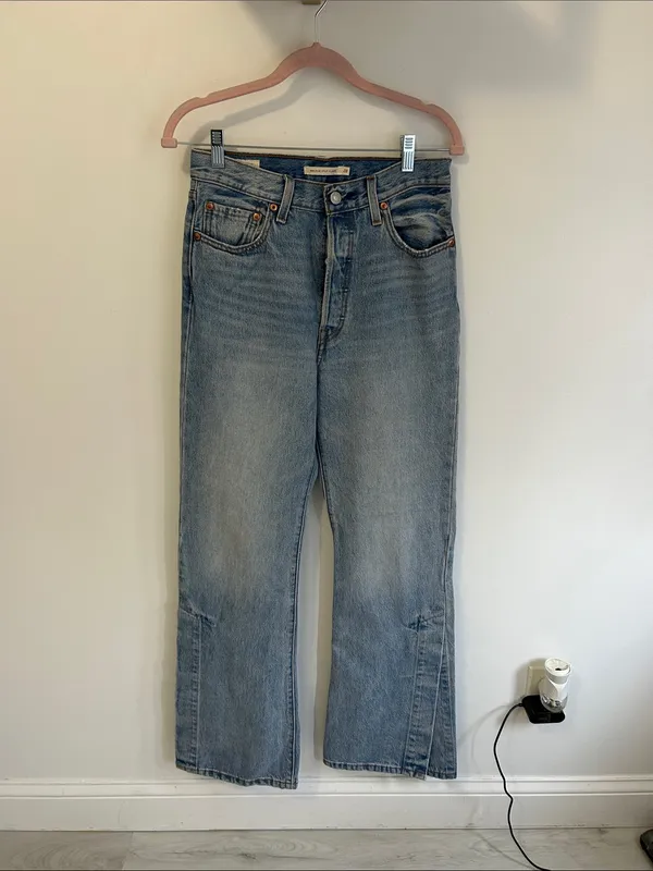 Levi’s Ribcage Split Flare Jeans - Image 5