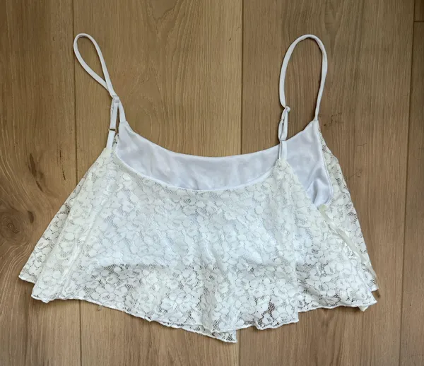 Full Tilt Lace Cropped Tank Top - Image 3
