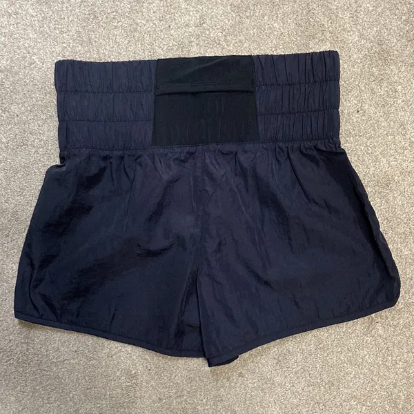 Dip Black High Waisted Thick Band Running Shorts Size S - Image 3