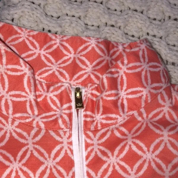 Peter Millar longsleeve top size large cotton fabric - Image 7