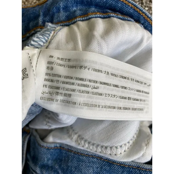 Abercrombie Curve Love 90s Straight Jeans 28/6R Ultra High Rise - Image 7