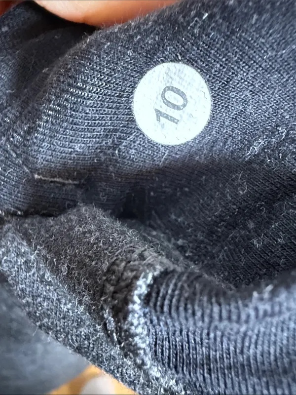 Lululemon Cozy Warm Gratitude Wrap Jacket in Heathered Black W2557 Sz 10 - Image 14