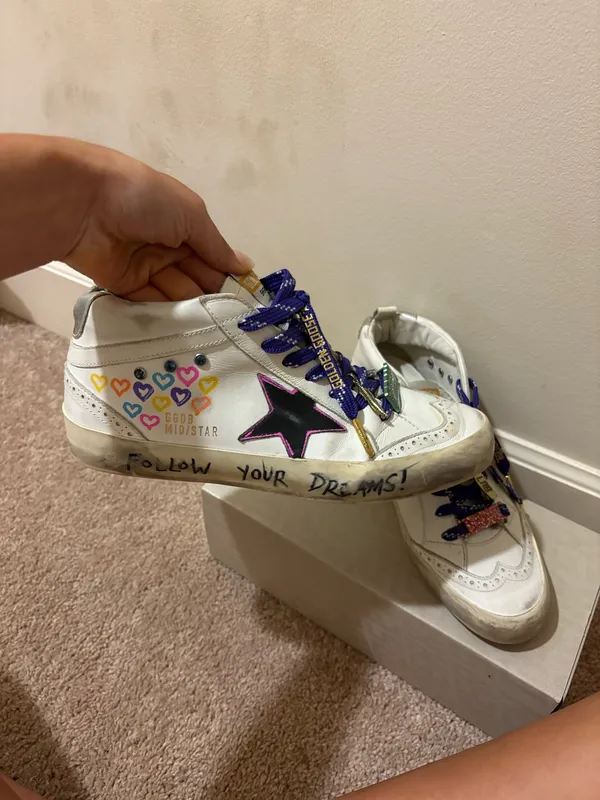 Custom Golden Goose Super-Star 39 EU - Image 2