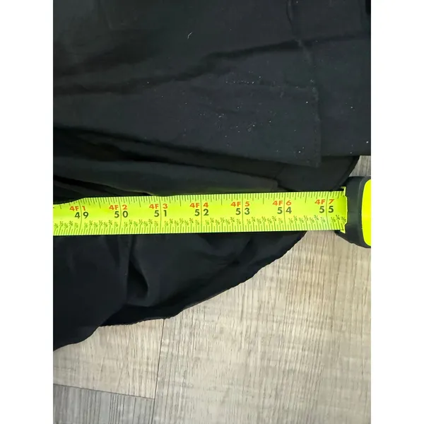 Tony Bowls‎ Evenings Black 100% Silk Ruched Formal Gown - Size 14 - Image 9