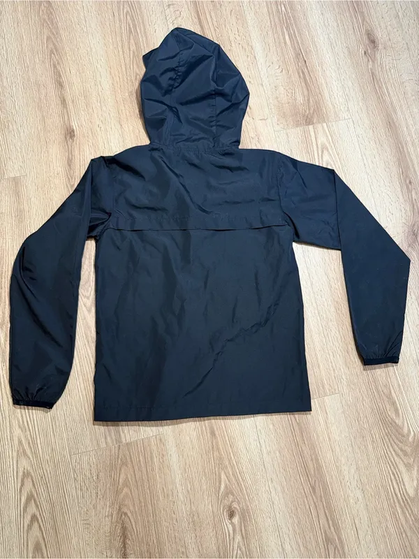 Billabong‎ Black Hooded Windbreaker Jacket - Image 2