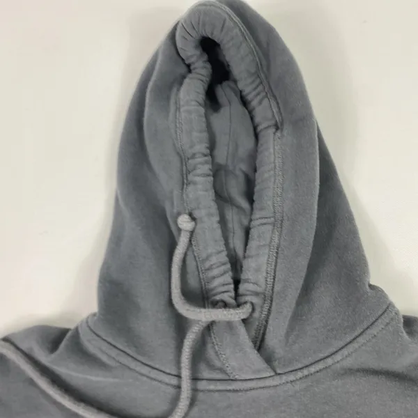 Hollister Hoodie Juniors XS Gray Mystic Soul World Tour‎ Cropped Fleece Pullover - Image 5