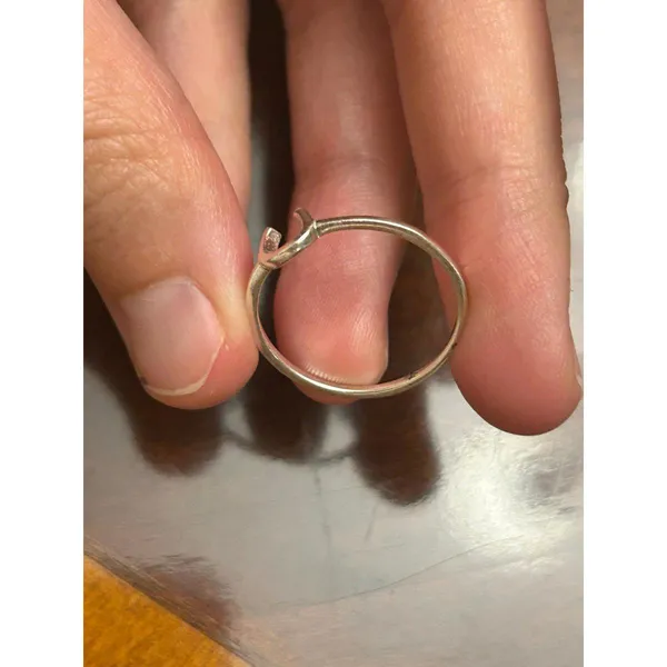 ring band sterling silver 925 beautiful unique lot a85 size 9.75 - Image 4