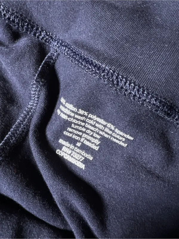 NWT Sonoma Navy Blue Bootcut Legging Yoga Pants XL High Rise - Image 7