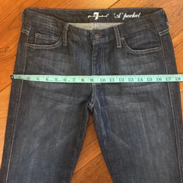 7 For All Mankind A Pocket Relaxed Jeans‎ size 28 - Image 6
